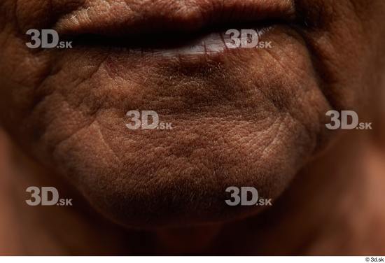 and more Face Mouth Skin Woman Chubby Wrinkles Studio photo references