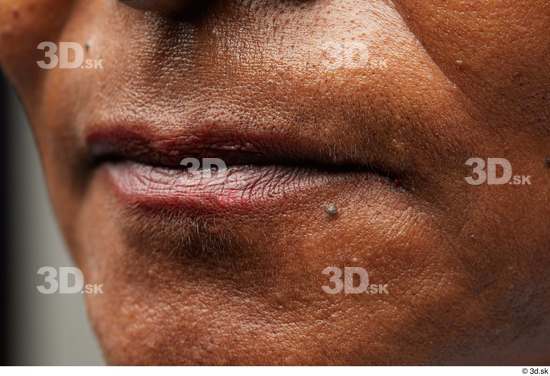 Face Mouth Skin Woman Chubby Wrinkles Studio photo references