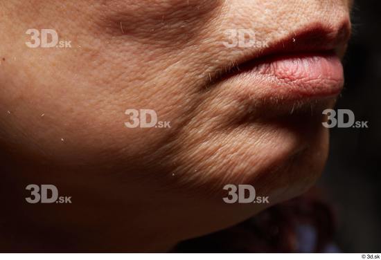 Face Mouth Cheek Skin Woman Asian Chubby Wrinkles Studio photo references