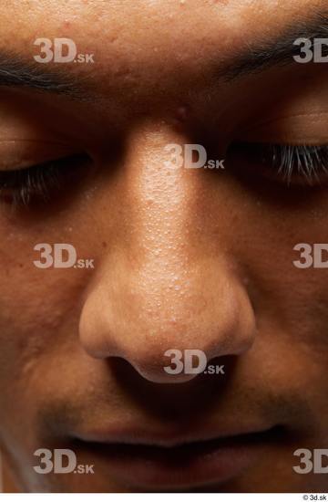 Face Nose Skin Man Asian Slim Studio photo references