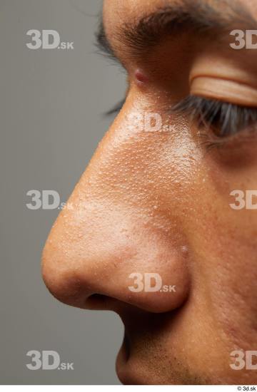 Face Nose Skin Man Asian Slim Studio photo references