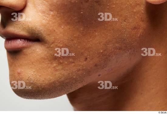 Face Mouth Cheek Skin Man Asian Slim Studio photo references