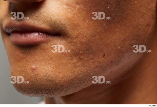 Face Mouth Cheek Skin Man Asian Slim Studio photo references