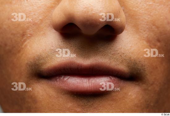 Face Mouth Nose Cheek Skin Man Asian Slim Studio photo references