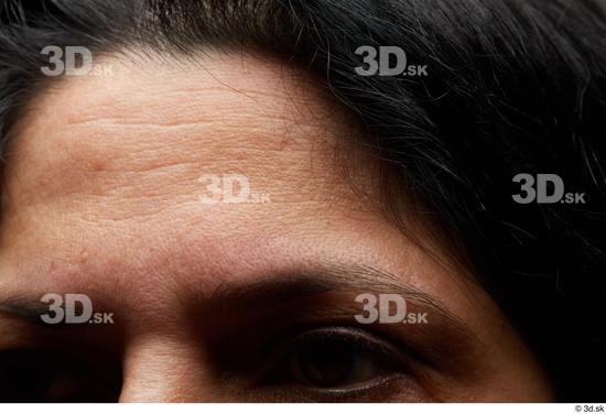 Face Hair Skin Woman Chubby Wrinkles Studio photo references