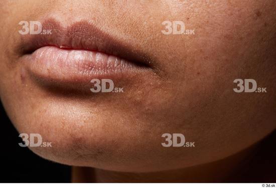 Face Mouth Cheek Skin Woman Slim Studio photo references