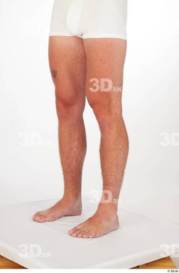 Man White Slim Male Studio Poses