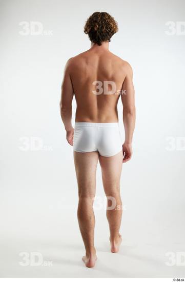 Man White Athletic Male Studio Poses