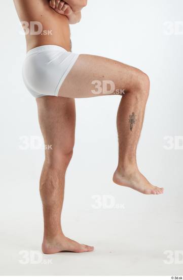 Man White Athletic Male Studio Poses