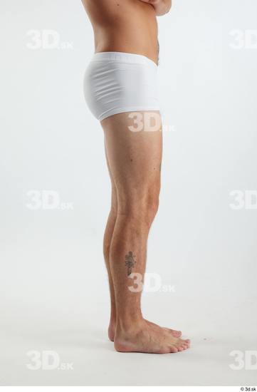 Man White Athletic Male Studio Poses