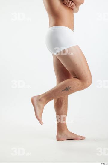 Man White Athletic Male Studio Poses