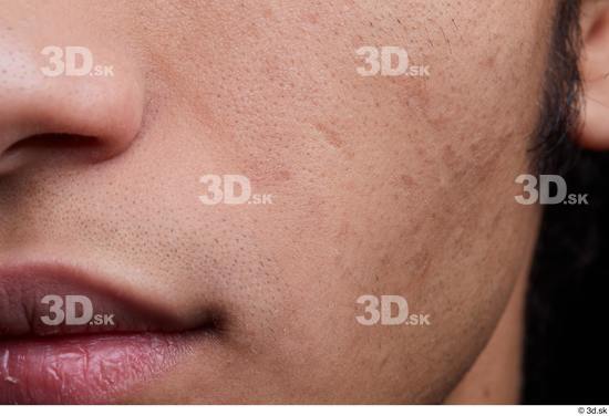 Face Mouth Nose Cheek Skin Man Slim Studio photo references