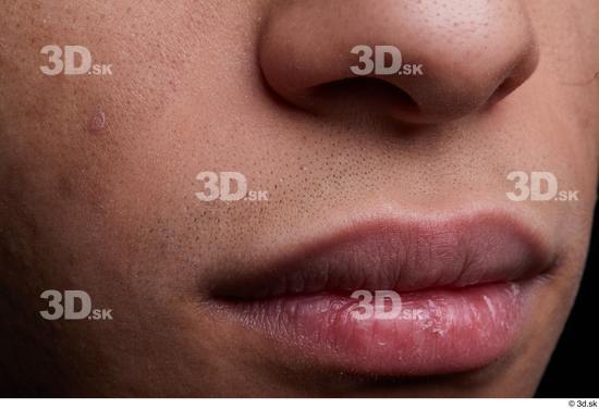 Face Mouth Nose Cheek Skin Man Slim Studio photo references