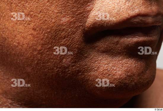 Face Mouth Cheek Skin Man Slim Wrinkles Studio photo references