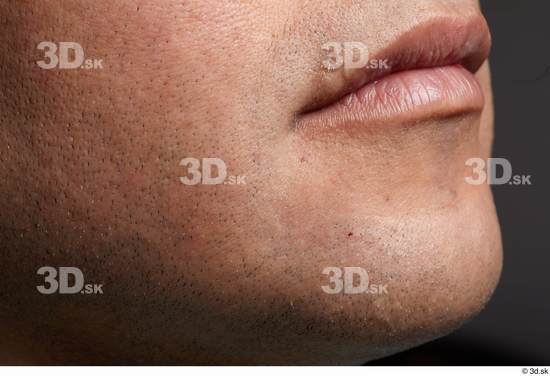 Face Mouth Cheek Skin Man Slim Studio photo references