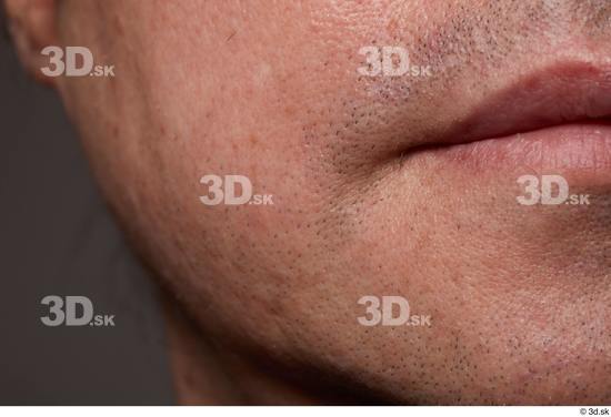 Face Mouth Cheek Skin Man Slim Studio photo references