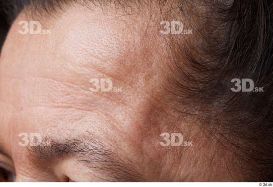 Face Hair Skin Woman Slim Wrinkles Studio photo references