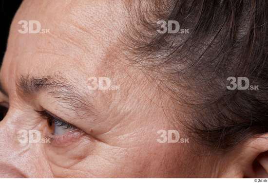 Eye Face Hair Skin Woman Slim Wrinkles Studio photo references