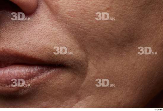 Face Mouth Cheek Skin Woman Slim Wrinkles Studio photo references