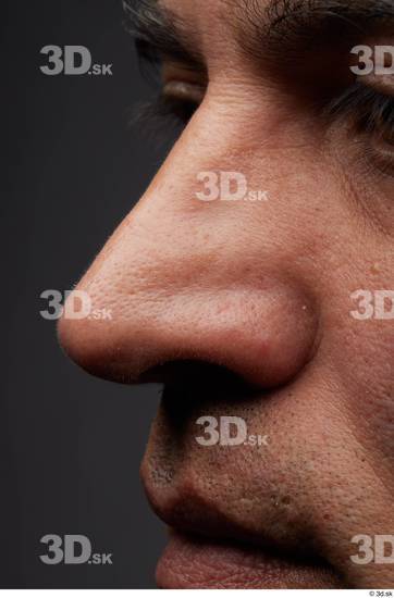 Face Nose Skin Man Slim Wrinkles Studio photo references