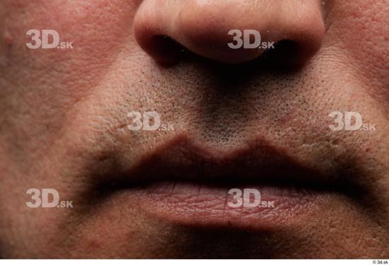 Face Mouth Nose Cheek Skin Man Slim Wrinkles Studio photo references