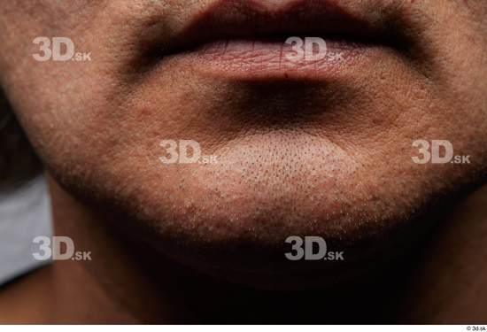 Face Mouth Skin Man Slim Wrinkles Studio photo references