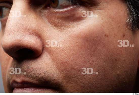 Eye Face Mouth Nose Cheek Skin Man Slim Wrinkles Studio photo references