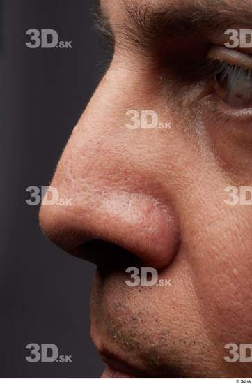 Face Nose Skin Man Slim Wrinkles Studio photo references