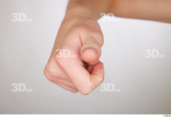 Woman White Slim Female Studio Poses