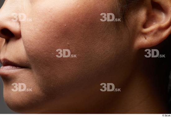 Face Mouth Cheek Ear Skin Woman Asian Chubby Studio photo references