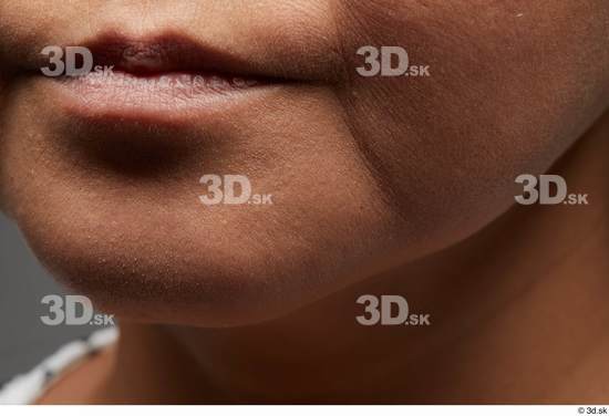 Face Mouth Cheek Skin Woman Asian Chubby Studio photo references