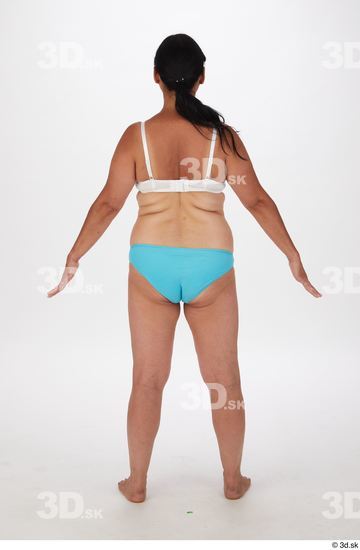 Whole Body Woman Asian Chubby Street photo references