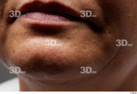 Face Mouth Skin Woman Overweight Studio photo references