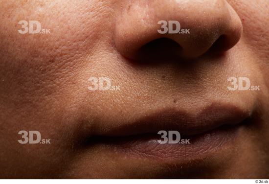 Face Mouth Nose Cheek Skin Woman Slim Studio photo references