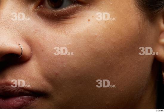 Face Nose Cheek Skin Woman Slim Studio photo references