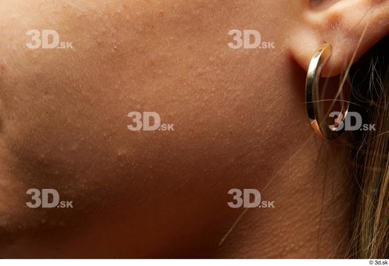 Face Cheek Ear Skin Woman Slim Studio photo references