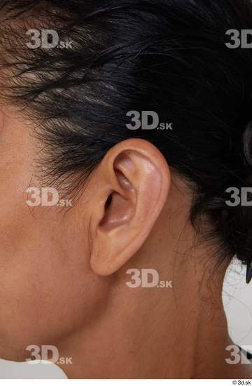 Ear Woman Asian Casual Slim Street photo references