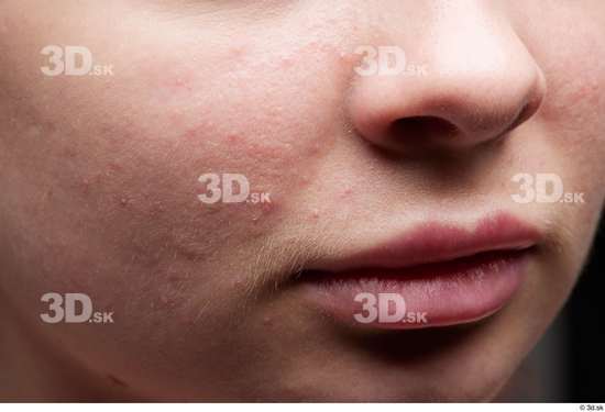 Face Mouth Nose Cheek Skin Woman White Slim Studio photo references