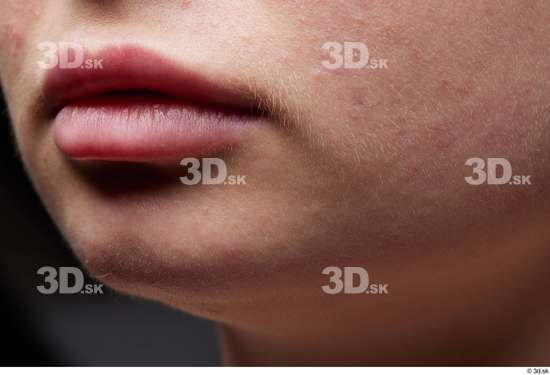 Face Mouth Cheek Skin Woman White Slim Studio photo references