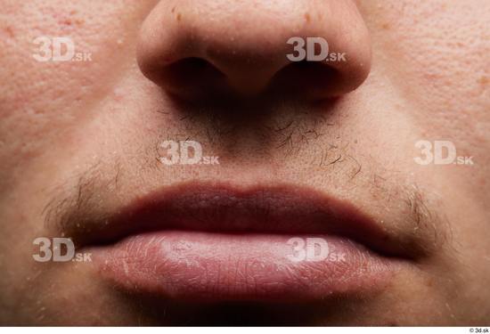 Face Mouth Nose Skin Man White Slim Studio photo references