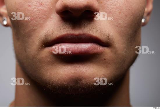 Face Mouth Nose Skin Man White Slim Studio photo references