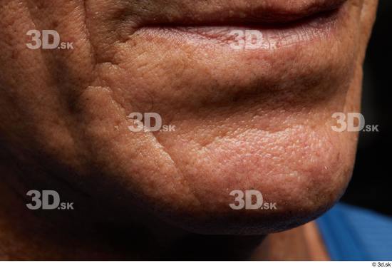 Face Mouth Cheek Skin Man Slim Wrinkles Studio photo references