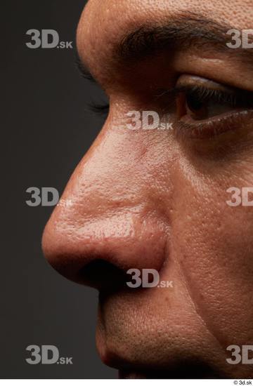 Face Nose Cheek Skin Man Slim Wrinkles Studio photo references