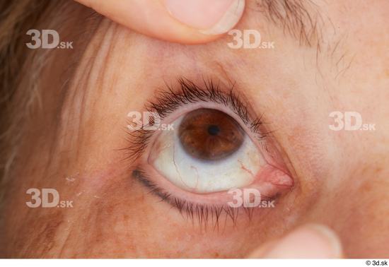 Eye Skin Woman Overweight Studio photo references