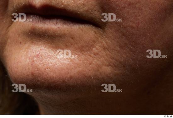 Face Mouth Cheek Skin Woman Chubby Wrinkles Studio photo references