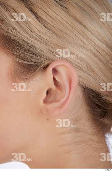 Ear Woman White Slim Street photo references