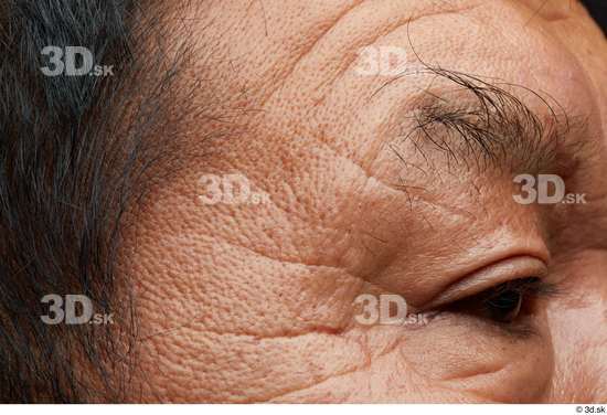 Eye Face Hair Skin Man Asian Overweight Wrinkles Studio photo references