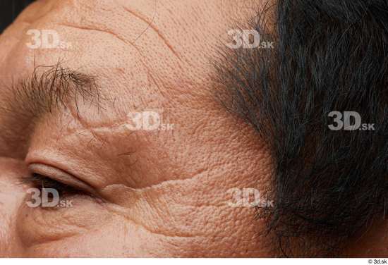 Eye Face Hair Skin Man Asian Overweight Wrinkles Studio photo references