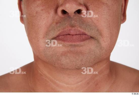 Mouth Nose Man Asian Chubby Street photo references