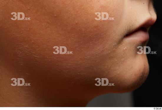 Face Mouth Cheek Skin Man White Slim Studio photo references